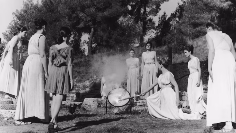 Mač bogova – olimpijski plamen