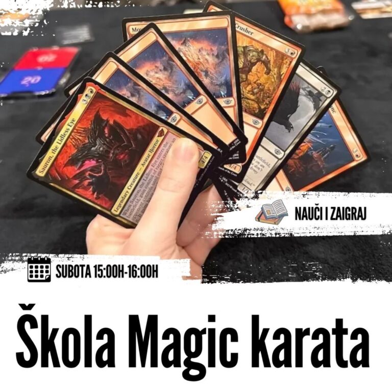 MTG: ŠKOLA MAGIC KARATA